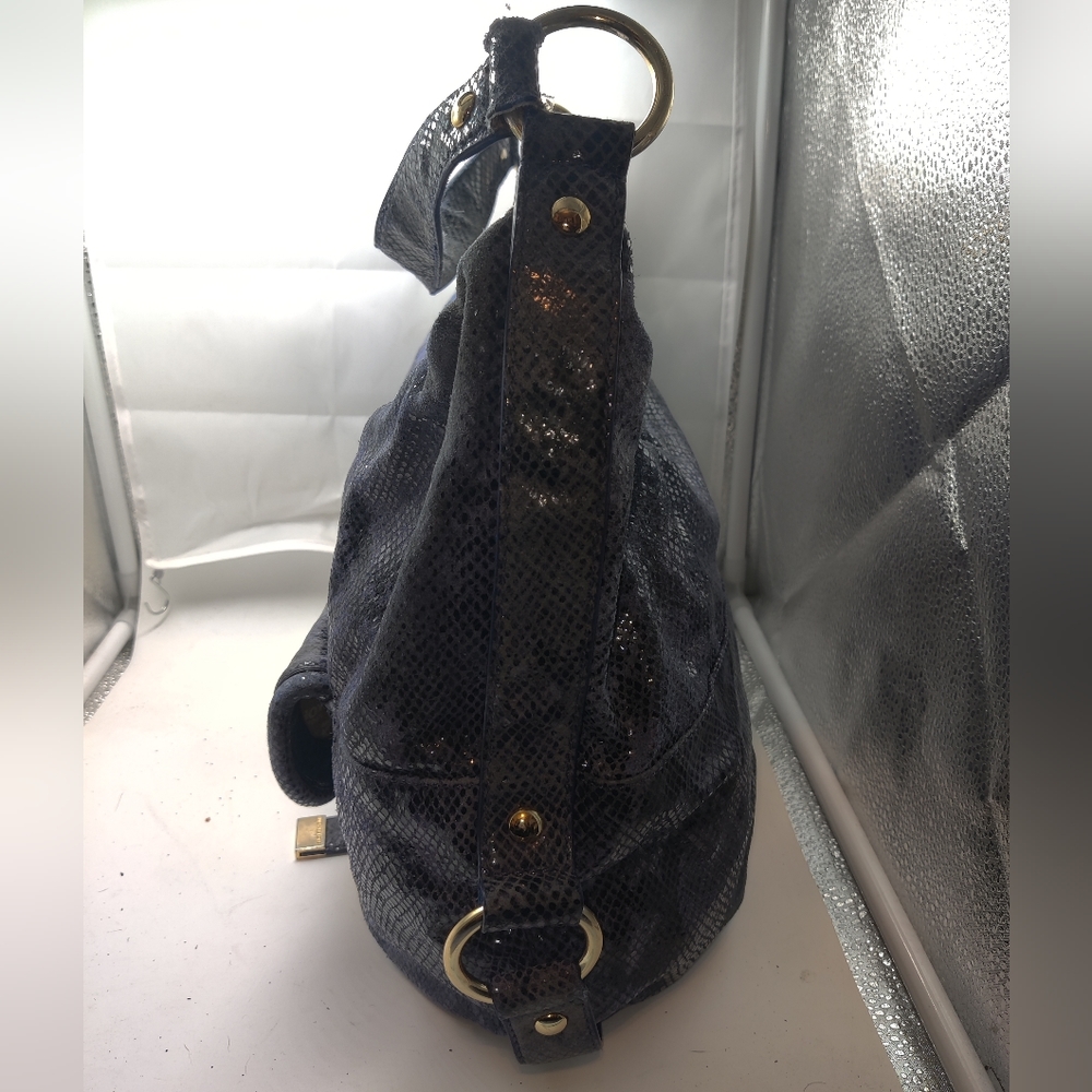 Michael Kors Blue Python leather - Picture 7 of 12